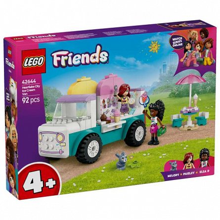 LEGO Friends - Furgoneta de inghetata in orasul Heartlake 42644