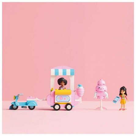 LEGO Friends - Taraba cu vata de zahar si scuter 42643