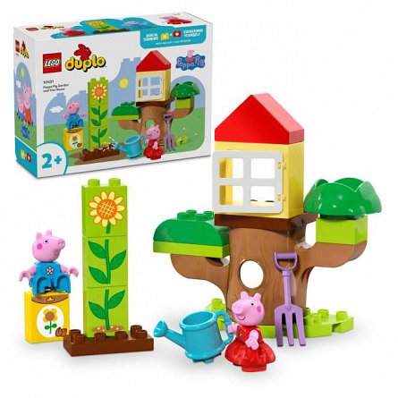 LEGO DUPLO - Purcelusa Peppa: Gradina si casa din copac 10431