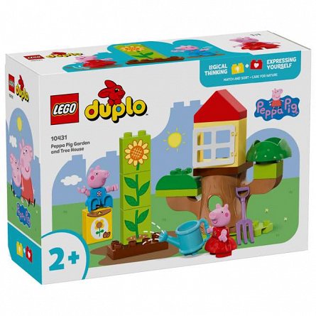 LEGO DUPLO - Purcelusa Peppa: Gradina si casa din copac 10431