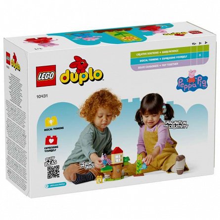LEGO DUPLO - Purcelusa Peppa: Gradina si casa din copac 10431