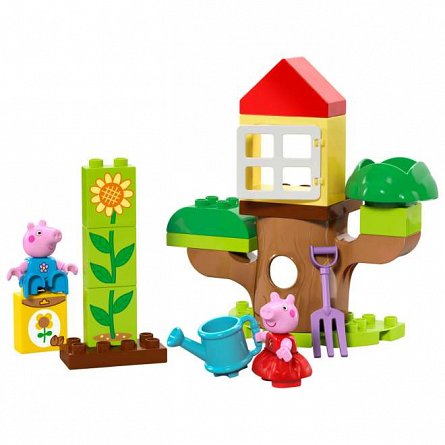 LEGO DUPLO - Purcelusa Peppa: Gradina si casa din copac 10431