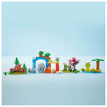 LEGO DUPLO - Familii de animale salbatice 3 in 1 10446