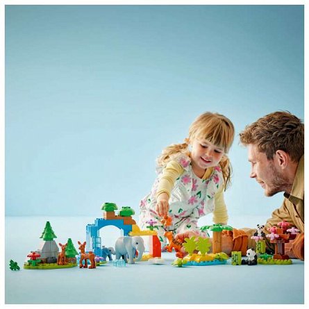 LEGO DUPLO - Familii de animale salbatice 3 in 1 10446