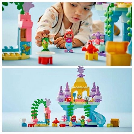LEGO DUPLO - Palatul subacvatic magic al lui Ariel 10435