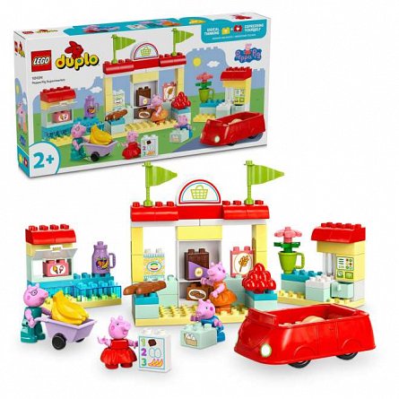 LEGO DUPLO - Purcelusa Peppa si Supermarketul 10434