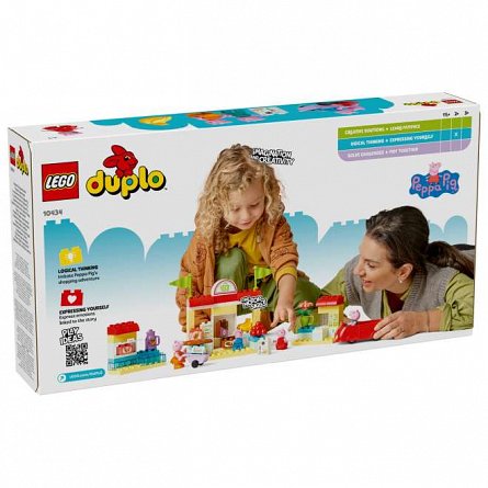 LEGO DUPLO - Purcelusa Peppa si Supermarketul 10434