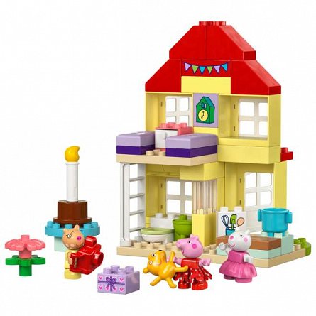 LEGO DUPLO - Purcelusa Peppa si casa aniversara 10433