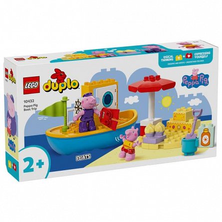 LEGO DUPLO - Purcelusa Peppa si Excursia cu barca 10432