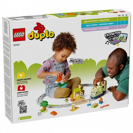 LEGO DUPLO - Tren de aventura interactiv 10427
