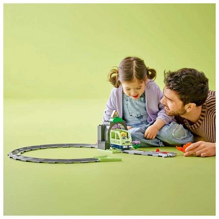 LEGO DUPLO - Set de extindere Tunel cu sine de cale ferata 10425