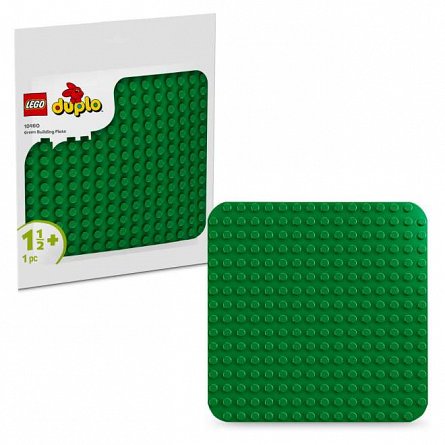 LEGO DUPLO - Placa de constructie verde 10460