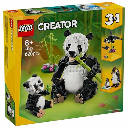 LEGO Creator - Animale salbatice Familia de ursi panda 31165