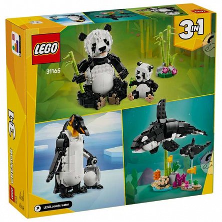 LEGO Creator - Animale salbatice Familia de ursi panda 31165
