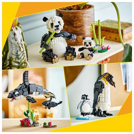 LEGO Creator - Animale salbatice Familia de ursi panda 31165