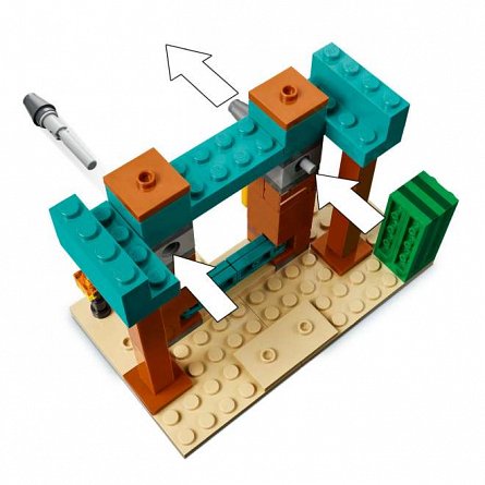 LEGO Minecraft - Patrula Illager in desert 21267