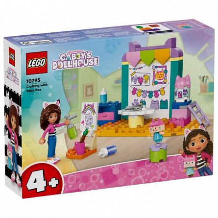 LEGO Gabby s Dollhouse - Creatii mestesugite cu Baby Box 10795