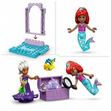LEGO Disney - Pestera de cristal a lui Ariel 43254