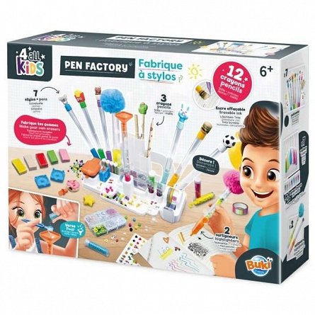 Set creativ Fabrica de pixuri, 6 ani, Buki France
