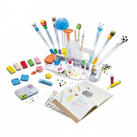 Set creativ Fabrica de pixuri, 6 ani, Buki France