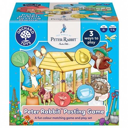 Joc educativ de Asociere si Potrivire a culorilor Peter Rabbit, 2 ani, Orchard Toys