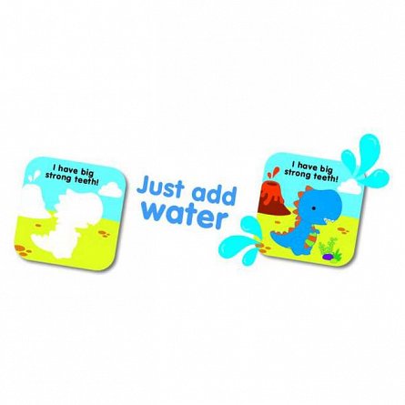 Set educativ carte si jucarie termosensibila, dinozaur, 10 luni, Buddy and Barney