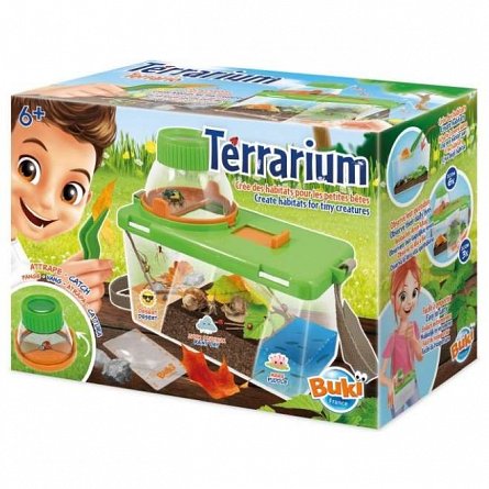 Joc educativ trusa exploratorului Terrarium, 6 ani, Buki France
