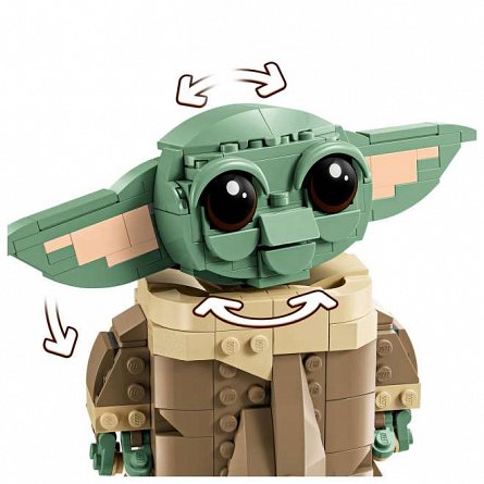 LEGO Star Wars - Grogu cu landoul planor 75403