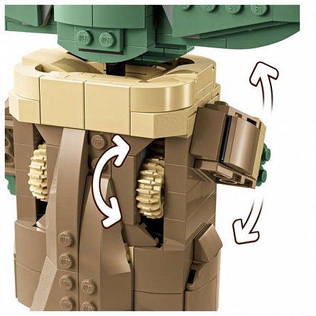 LEGO Star Wars - Grogu cu landoul planor 75403