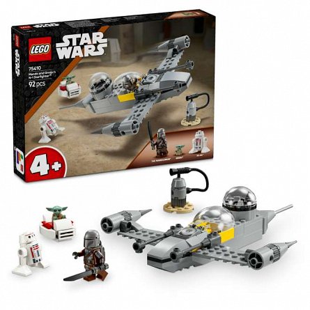 LEGO Star Wars - Nava Starfighter N-1 a lui Mando si Grogu 75410