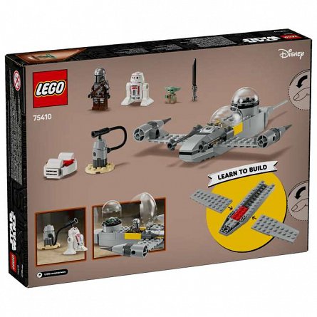 LEGO Star Wars - Nava Starfighter N-1 a lui Mando si Grogu 75410