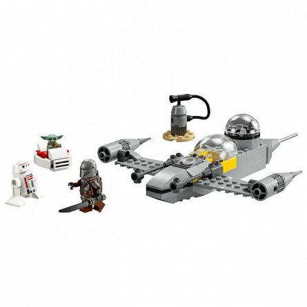 LEGO Star Wars - Nava Starfighter N-1 a lui Mando si Grogu 75410