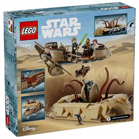 LEGO Star Wars - Schif de desert si Groapa lui Sarlacc 75396
