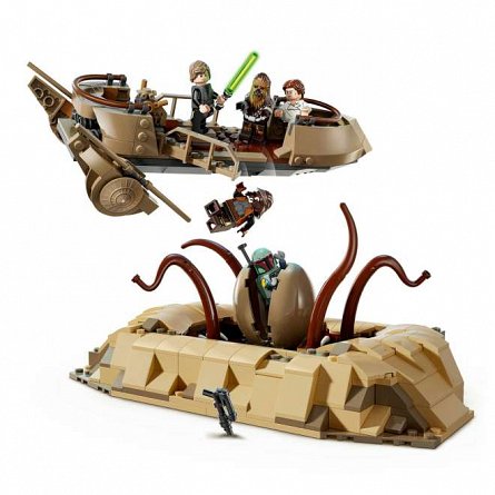 LEGO Star Wars - Schif de desert si Groapa lui Sarlacc 75396