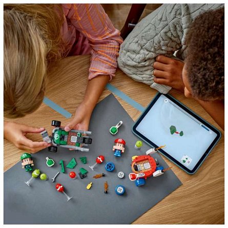 LEGO Super Mario - Mario Kart, Baby Mario si Baby Luigi 72034