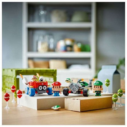 LEGO Super Mario - Mario Kart, Baby Mario si Baby Luigi 72034