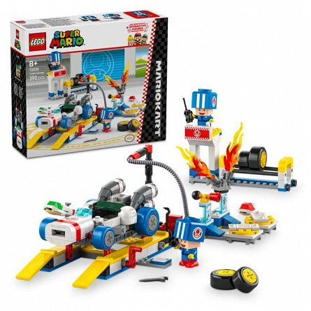 LEGO Super Mario - Mario Kart, Garajul lui Toad 72035