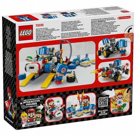 LEGO Super Mario - Mario Kart, Garajul lui Toad 72035