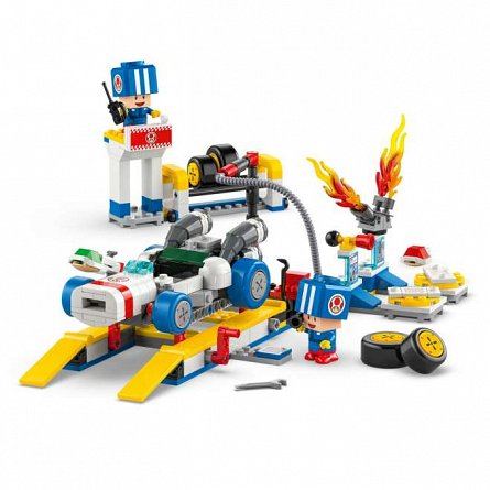 LEGO Super Mario - Mario Kart, Garajul lui Toad 72035