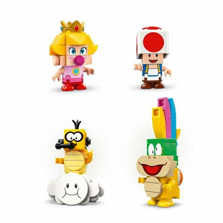 LEGO Super Mario - Mario Kart, Set Baby Peach si Grand Prix 72036