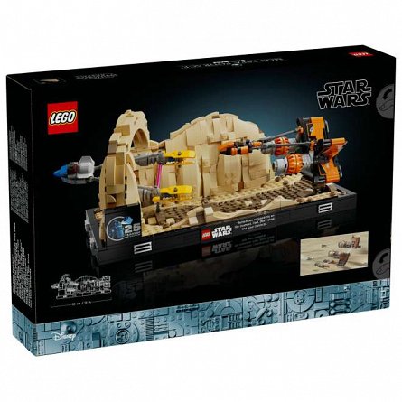 LEGO Star Wars - Diorama Cursa din Mos Espa 75380