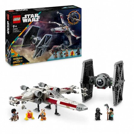 LEGO Star Wars - Hibrid TIE Fighter si X-Wing 75393