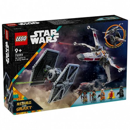 LEGO Star Wars - Hibrid TIE Fighter si X-Wing 75393