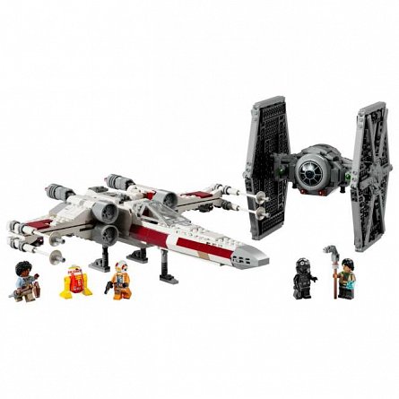 LEGO Star Wars - Hibrid TIE Fighter si X-Wing 75393