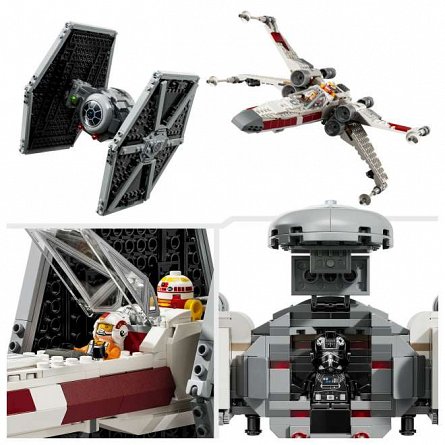 LEGO Star Wars - Hibrid TIE Fighter si X-Wing 75393