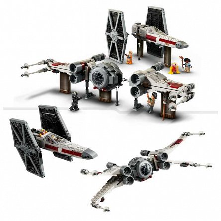 LEGO Star Wars - Hibrid TIE Fighter si X-Wing 75393