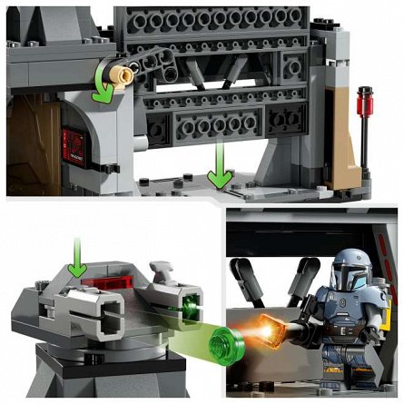 LEGO Star Wars - Lupta dintre Paz Vizsla si Moff Gideon 75386