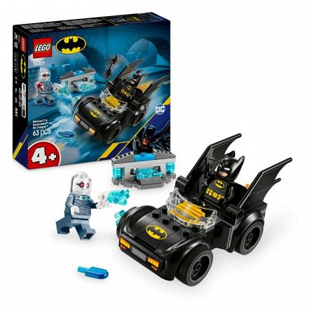 LEGO DC Super Heroes - Batman si Batmobile vs. Mr. Freeze 76301