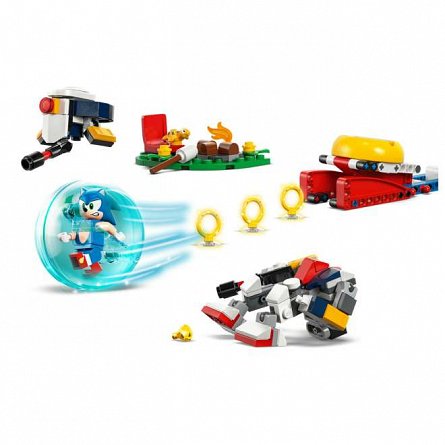 LEGO Sonic the Hedgehog - Infruntare la focul de tabara al lui Sonic 77001