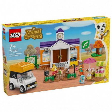 LEGO Animal Crossing - Concertul lui K.K. la Plaza 77052